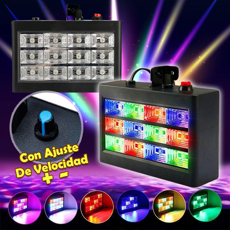 Miniatura 7 de Luz Audio Ritmica Multicolor 091